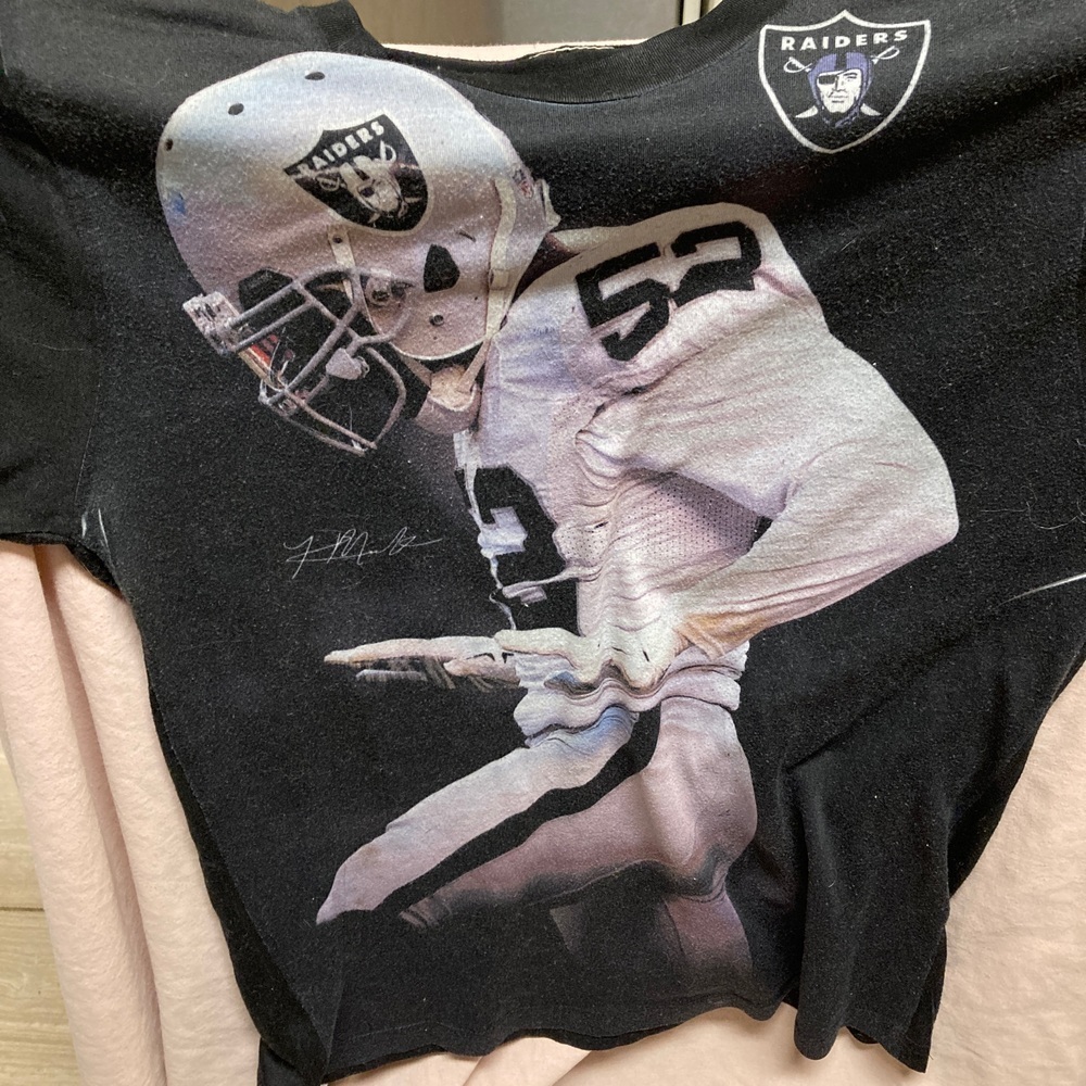 Khalil Mack Raiders Kids T-Shirt Size L